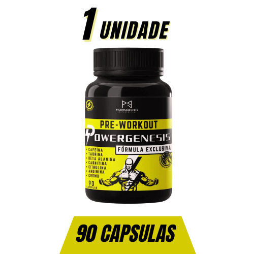 POWERGENESIS pote com 90 capsulas